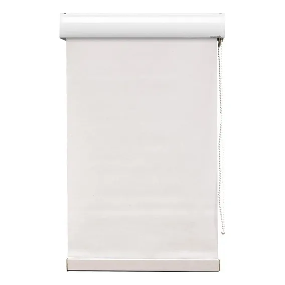 Persiana Rolo Blackout Branca 80x100 Foto 1
