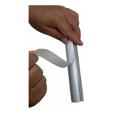 Persiana Rolo Fita Dupla Face Para Colar O Tecido Especial Cor Branco Foto mini 4