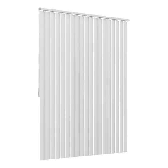Persiana Vertical Pvc 1,40x1,40 Latreal Cor Branco Foto 1