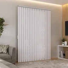 Persiana Vertical Pvc 1,40x1,40 Latreal Cor Branco Foto mini  2