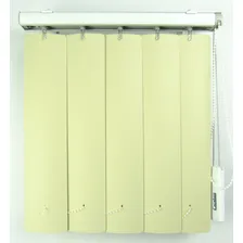 Persiana Vertical Pvc 1,60x1,70 Lateral Cor Camurça Foto mini 3