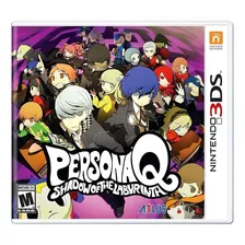 Persona Q Shadow Of The Labyrinth 3ds MĂdia FĂsica Lacrado Foto mini 1