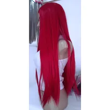 Peruca 100% Orgânica Cosplay 80cm Lisa Foto mini 1