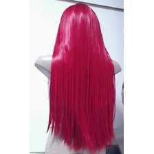 Peruca 100% Orgânica Cosplay 80cm Lisa Foto mini 4