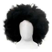 Peruca Black Power Preta Gigante Acess贸rio Para Carnaval Foto mini 1