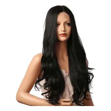 Peruca Front Lace Fibra Ogânica Lisa Loira Foto mini 1