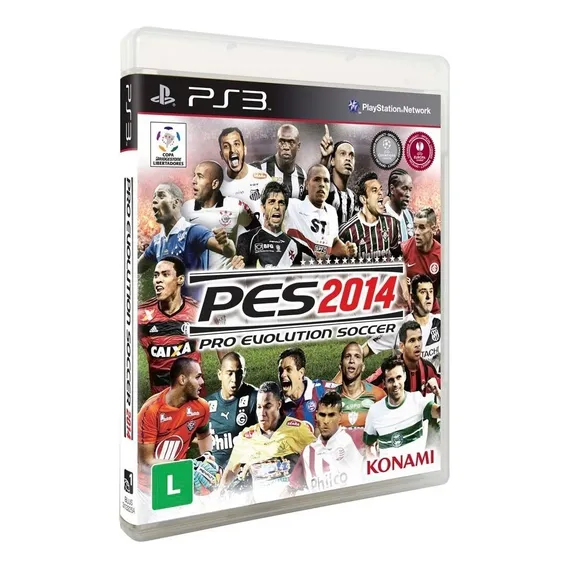 Pes 2014 Pro Evolution Soccer Pes 2014 Black Label Nacional Ps3 Físico Foto 1
