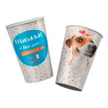 Pet Dog Copo 180ml Festa Aniversário Foto  mini 1