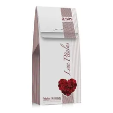 Pétalas Rosa Vermelha Sintética Perfumada Contém 100 Pétalas Foto mini 4
