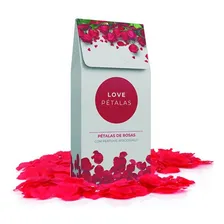 Pétalas Rosa Vermelha Sintética Perfumada Contém 100 Pétalas Foto  mini 1
