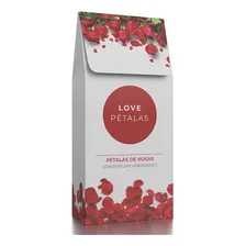Pétalas Rosa Vermelha Sintética Perfumada Contém 100 Pétalas Foto mini  2