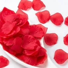 Pétalas Rosas Artificiais Romântica 100un - Vermelho Foto mini 2