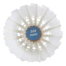 Peteca De Penas Badminton Fsc 560 Velocidade 77 (12 Petecas) Cor Branco Foto mini  3