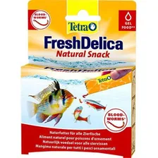 Petisco De Larvas P Peixes Tetra Fresh Delica Bloodworms 48g Foto mini 2