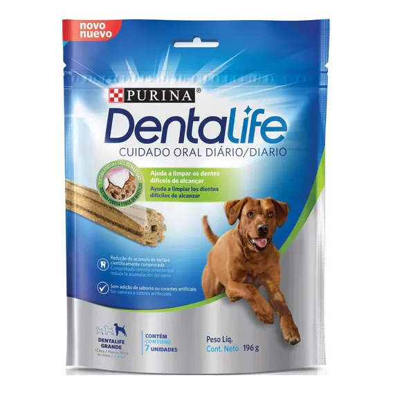 Petisco Dentalife Cães Adultos Grandes 7 Unidades Foto 1