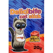 Petisco Gatos Delicibife Palitinho Atum E Salmão 20 X 20g Foto mini 2