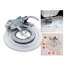 Pézinho De Costura Circular Fazer Pontos Decorativos Flor Foto mini 4