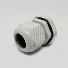 Pg25 Branco Prensa Cabo Com O-ring Pacote Com 10 Peças Foto mini 4