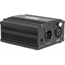 Phantom Power Asx Fantom 48v + Fonte + Cabo Xlr - 220v Foto mini 4