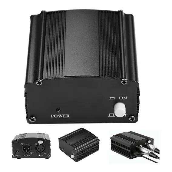 Phantom Power Fantom Phanton Power P/ Microfone Bm800 Bm-800 220v Foto 1