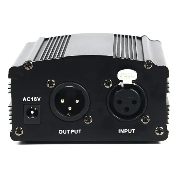 Phantom Power P/microfone Condensador Behringer,arcano Cor Preto Foto 1
