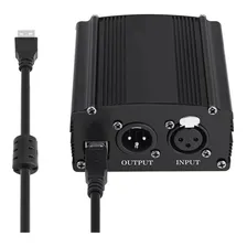 Phantom Power Usb Para Microfone Bm800 48 Volts P/ Note E Pc Foto mini 4