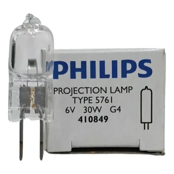 Philips 5761 - Lâmpada Halogena 6v 30w Cor Branco Quente Foto 1