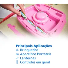 Philips pacote 4 pilhas bateria AA recarregável 2500mah Foto mini 4