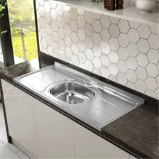 Pia Cozinha Em Aço Inox Plus 30 1.20m Ghelplus Foto mini 2