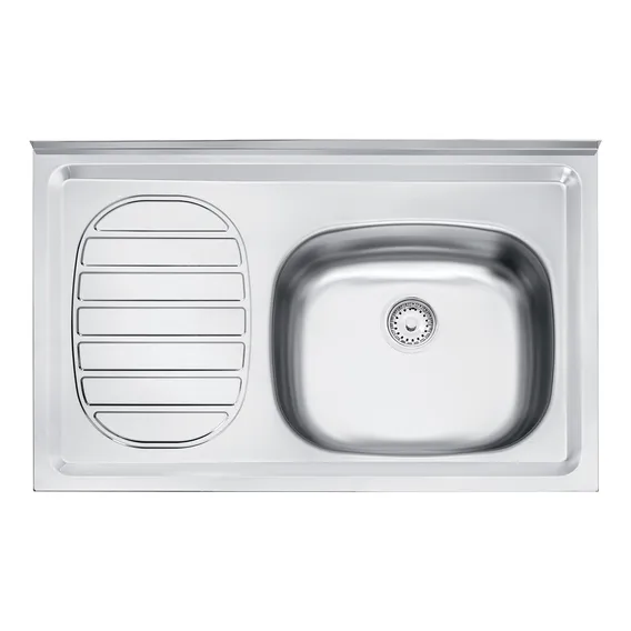 Pia De Apoio Filo 40 Fx Dx Standart Inox 93420507 Tramontina Foto 1