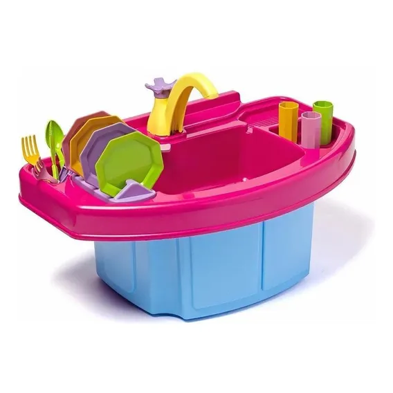 Pia De Brinquedo Acqua Clean Sai Agua De Verdade - Cotiplas Foto 1