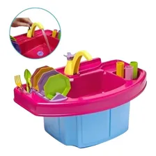 Pia De Brinquedo Acqua Clean Sai Agua De Verdade - Cotiplas Foto mini 3