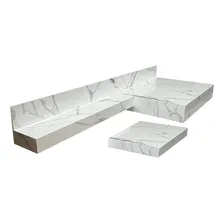 Pia Escupida bancada de porcelanato cor carrara Foto mini 1