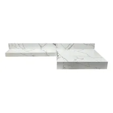 Pia Escupida bancada de porcelanato cor carrara Foto mini 3
