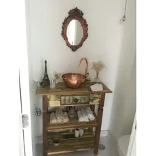 Pia Para Banheiro Lavabo 15 Litros Em Cobre Com Alças Válvula Inclusa Foto mini 4