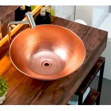Pia Para Banheiro Lavabo 5 Litros Em Cobre Sem Alça Válvula Inclusa Foto mini 4
