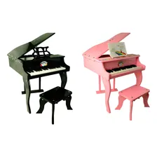 Piano De Cauda Infantil Acustico 30 Teclas - Cores Diversas Cor Rosa Foto mini 1