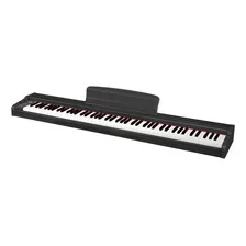 Piano Digital 88 Teclas Pesadas Com Estante E Fonte Usb-c Cor Preto Foto mini  2