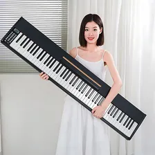 Piano Digital 88 Teclas Pesadas Com Estante E Fonte Usb-c Cor Preto Foto mini  3
