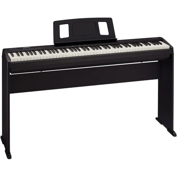 Piano Digital Fp-10 Bk Roland 88 Teclas Fp10 C/ Estante Foto 1