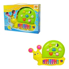 Piano Infantil Teclado Para Bebe E Criança Com Som Dos Bicho Foto  mini 1