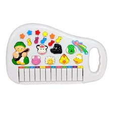 Piano Teclado Animal Brinquedo Infantil Sons Fazenda Sitio Cor Outro Foto mini 1