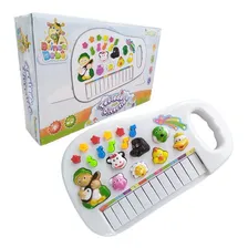 Piano Teclado Brinquedo Infantil Baby Sons Animal Fazendinha Cor Colorido Foto mini 3