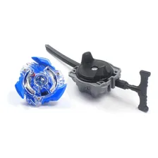 Pião Beyblade Tornado Gyro Combat Azul Beyblade Burst Foto mini  2