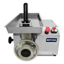 Picador De Carnes Leve Com Boca 22  Metvisa Cor Inox Foto  mini 1