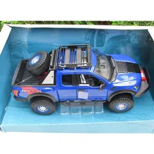Picape Ford 2017 F-150 Raptor 1-24 Maisto Cor Azul Foto mini  2