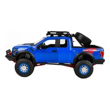 Picape Ford 2017 F-150 Raptor 1-24 Maisto Cor Azul Foto mini  3