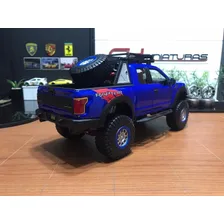 Picape Ford 2017 F-150 Raptor 1-24 Maisto Cor Azul Foto mini 4