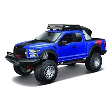 Picape Ford 2017 F-150 Raptor 1-24 Maisto Cor Azul Foto  mini 1
