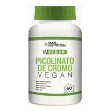 Picolinato De Cromo 200mg 60 Capsulas Wvegan Foto mini 1